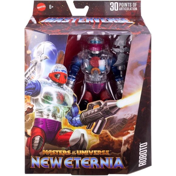 Masters Of The Universe New Eternia Roboto Action Figure 6+ 30 Points Of Articul - Picture 6 of 11